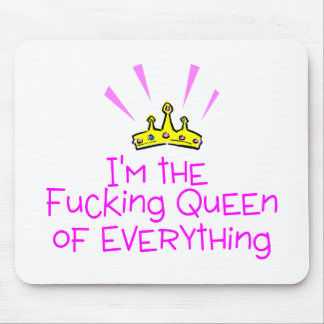 Queen of Everything Crown Mouse Pad