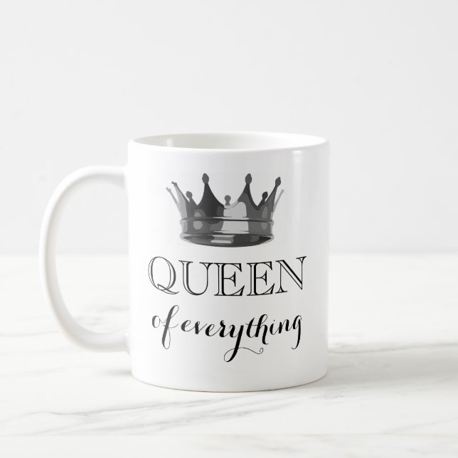 Queen of Everything ⎥ Personalized Mug (Left)