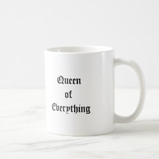 Queen of Everything Royal Victorian Crown Mug