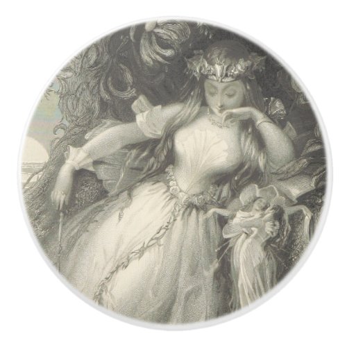 Queen of FairiesTitania Ceramic Knob