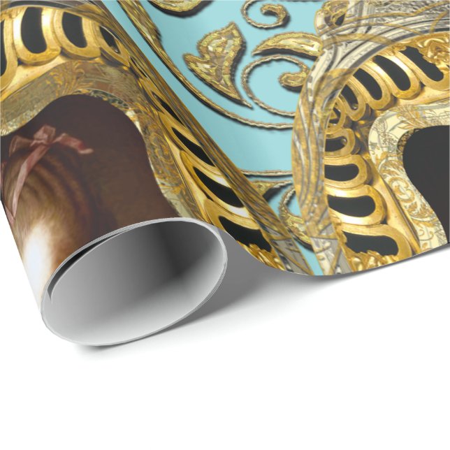 Queen of France Wrapping Paper (Roll Corner)