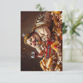 “Queen of Gluttonous Decay” Colourful Portrait (Standing Front)