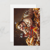 “Queen of Gluttonous Decay” Colourful Portrait (Front/Back)