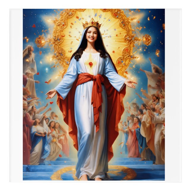 Queen of Grace Acrylic Print (Front)