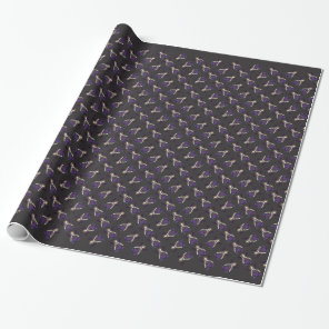 Queen Of Halloween gothic fairy Wrapping Paper
