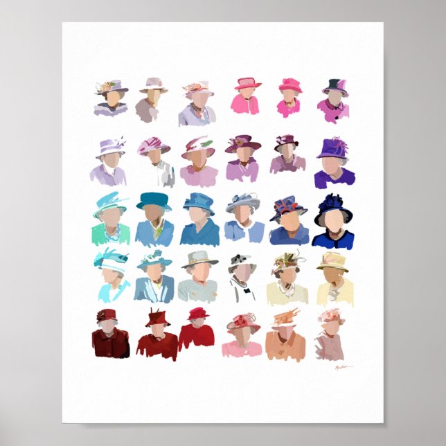 Queen Of Hats Poster (Front)