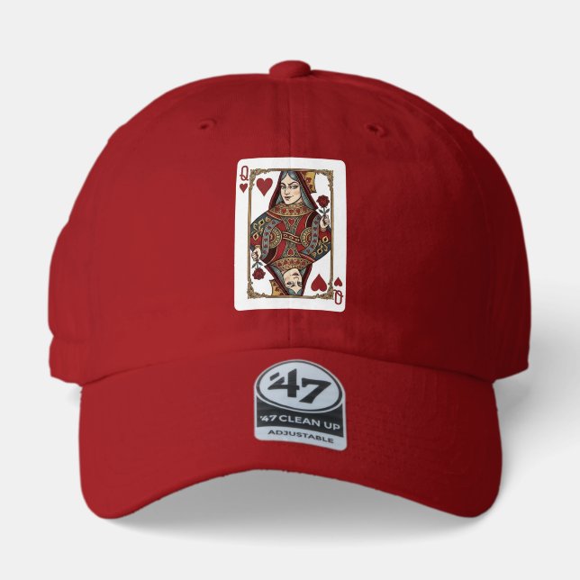 Queen of Hearts 47 Brand Hat (Front)