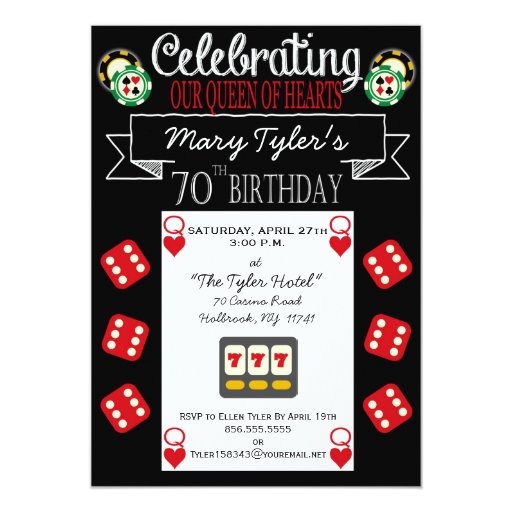 Queen Birthday Invitations 4