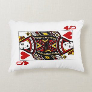 Queen of Hearts Accent Pillow
