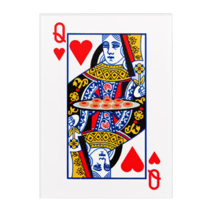 Queen of Hearts Acrylic Print