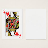 Queen of Hearts - Add Your Image (Front & Back)