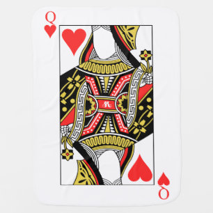 Queen of Hearts - Add Your Image Stroller Blanket