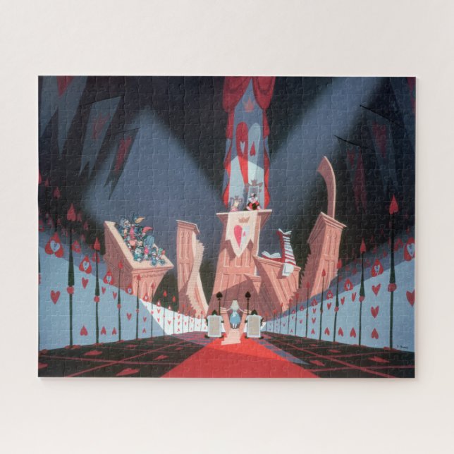 Queen of Hearts | Alice in Her Court Jigsaw Puzzle (Horizontal)