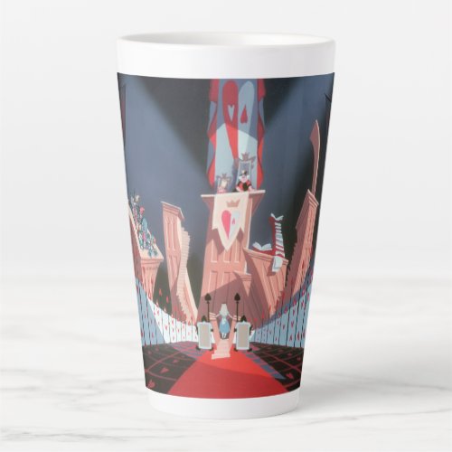 Queen of Hearts  Alice in Her Court Latte Mug