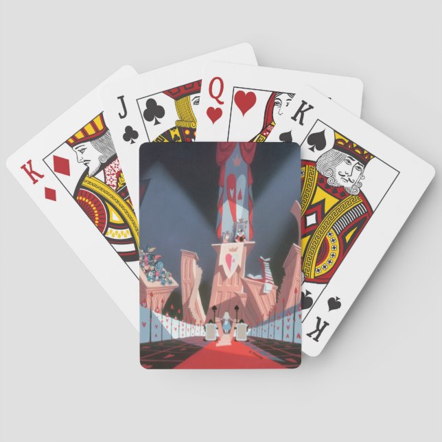 Queen of Hearts | Alice in Her Court Poker Cards (Back)