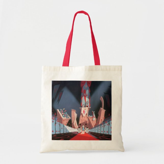 Queen of Hearts | Alice in Her Court Tote Bag (Front)