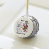 Queen of Hearts Alice in Wonderland Cake Pops (Front Insitu)
