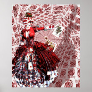 Queen of Hearts (Alice-in-Wonderland) Poster