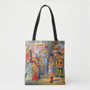 Alice In Wonderland White Rabbit Late The Hurrier I Go Tote Bag