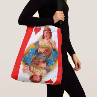 Queen of Hearts and King of Hearts Crossbody Bag