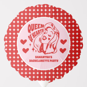 Queen of Hearts Bachelorette Party Balloon