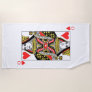 Queen of Hearts Beach Towel