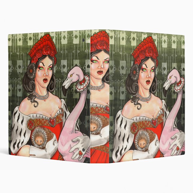 Queen of Hearts Binder (Background)