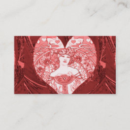 Queen of Hearts Business Card