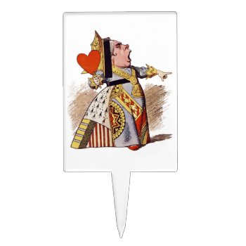 Queen Of Hearts - Cake Topper by LilithDeAnu at Zazzle