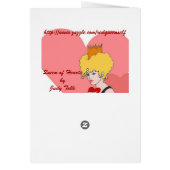 Queen of Hearts Card (Back)