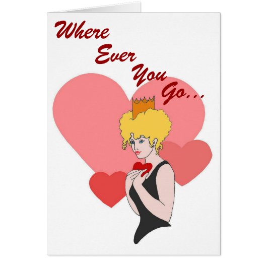 Queen of Hearts Card (Front)