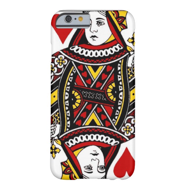 Queen of Hearts Case-Mate iPhone Case (Back)