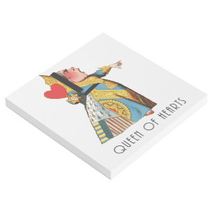 Queen of Hearts Classic Alice and Wonderland Gallery Wrap
