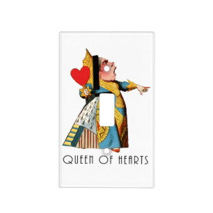 Queen of Hearts Classic Alice and Wonderland Light Switch Cover