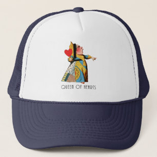 Queen of Hearts Classic Alice and Wonderland Trucker Hat