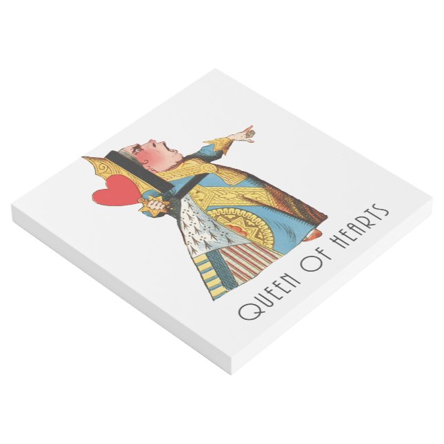 Queen of Hearts Classic Alice in Wonderland Gallery Wrap (3/4)