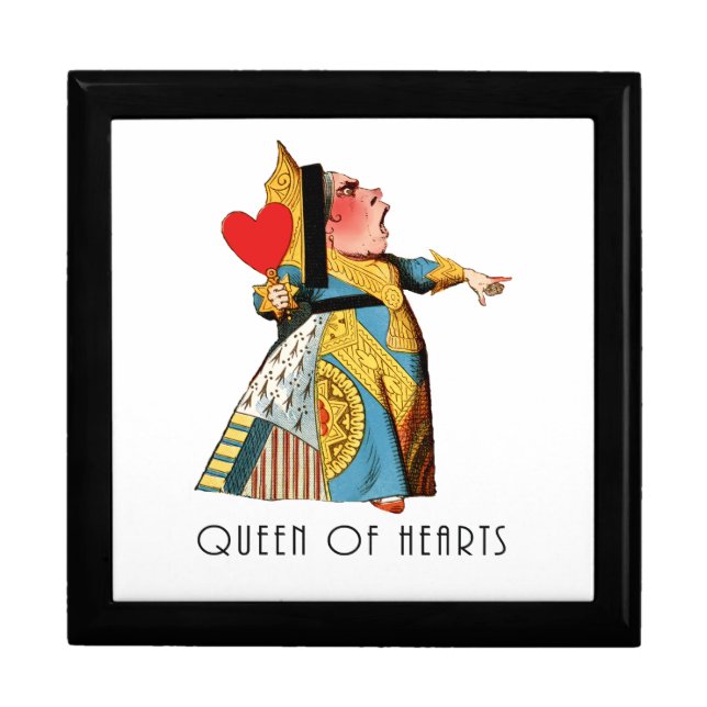 Queen of Hearts Classic Alice in Wonderland Gift Box (Front)
