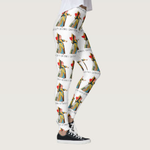 Queen of Hearts Classic Alice in Wonderland Leggings