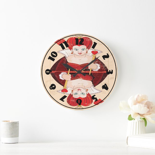 Queen Of Hearts Clock (Creator Uploaded)