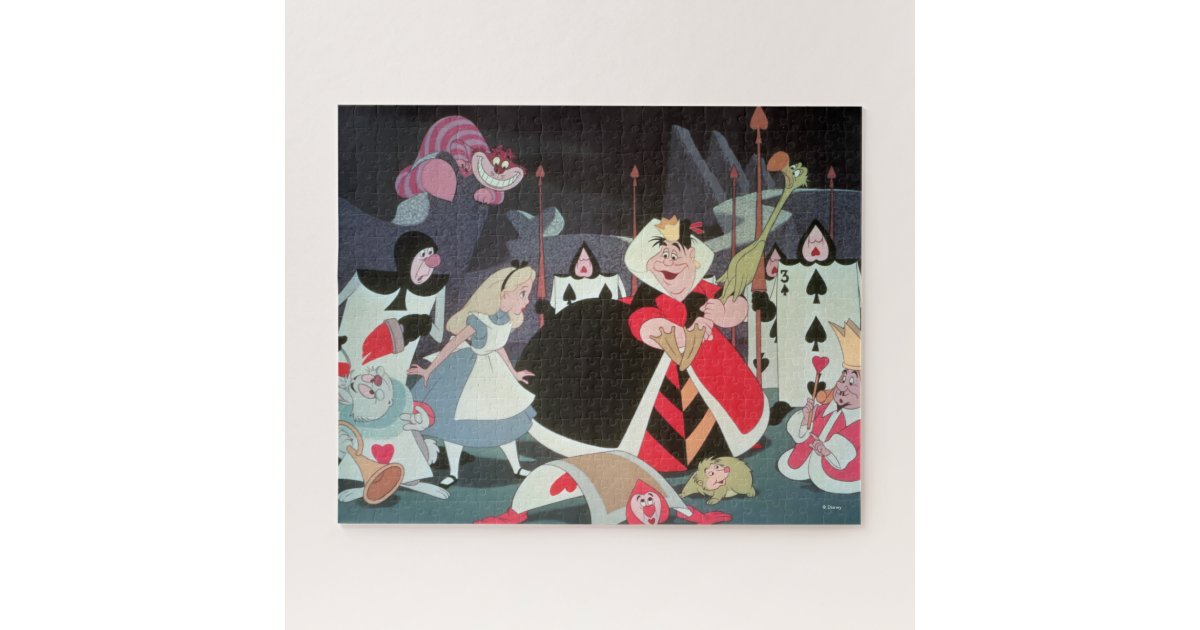 Queen of Hearts | Colorful Scene Jigsaw Puzzle | Zazzle