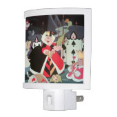 Queen of Hearts | Colorful Scene Night Light (Left)