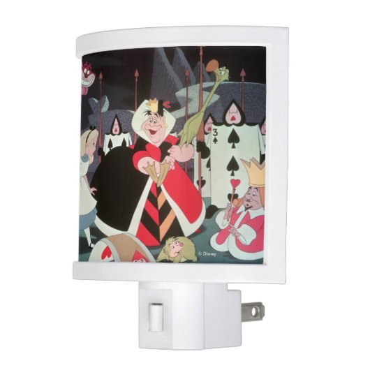 Queen of Hearts | Colorful Scene Night Light (Left)