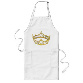 Queen of Hearts crown long apron