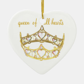 queen of hearts crown ornament Kristie Hubler