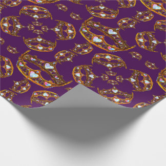 Queen of Hearts crown tiara royal purple gift wrap