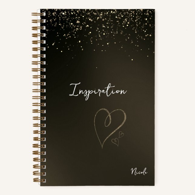 Queen of Hearts Custom Pageant Notebook Journal (Front)