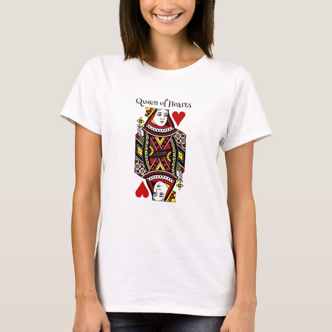 Queen of Hearts Design Shirt