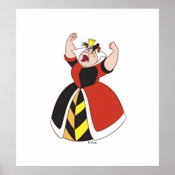 Queen Of Hearts Disney Poster by aliceinwonderland at Zazzle