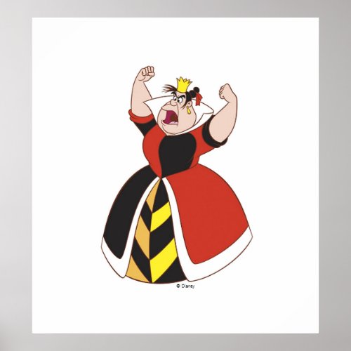 Queen of Hearts Disney Poster