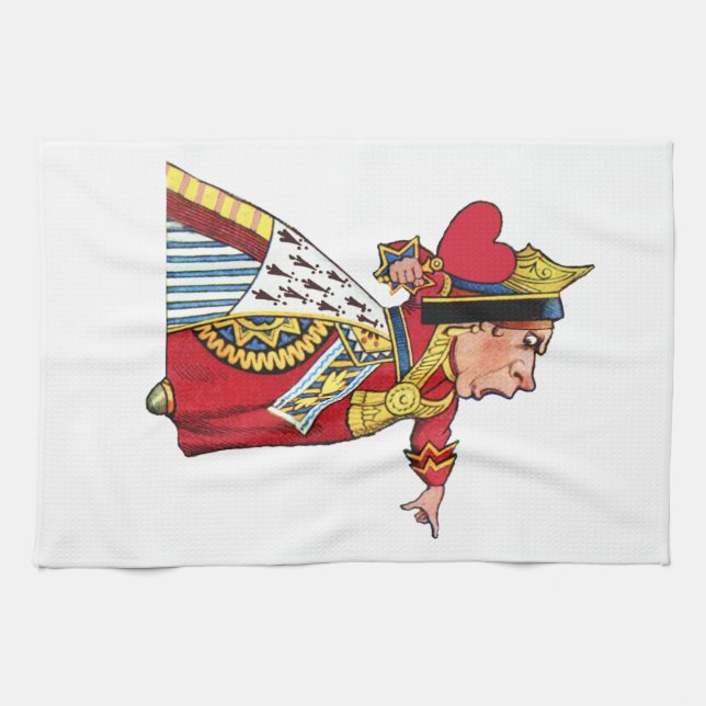 Queen of Hearts from Alice in Wonderland Towel (Horizontal)